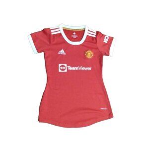 Women's Adidas Manchester United Soccer Jersey Size Small